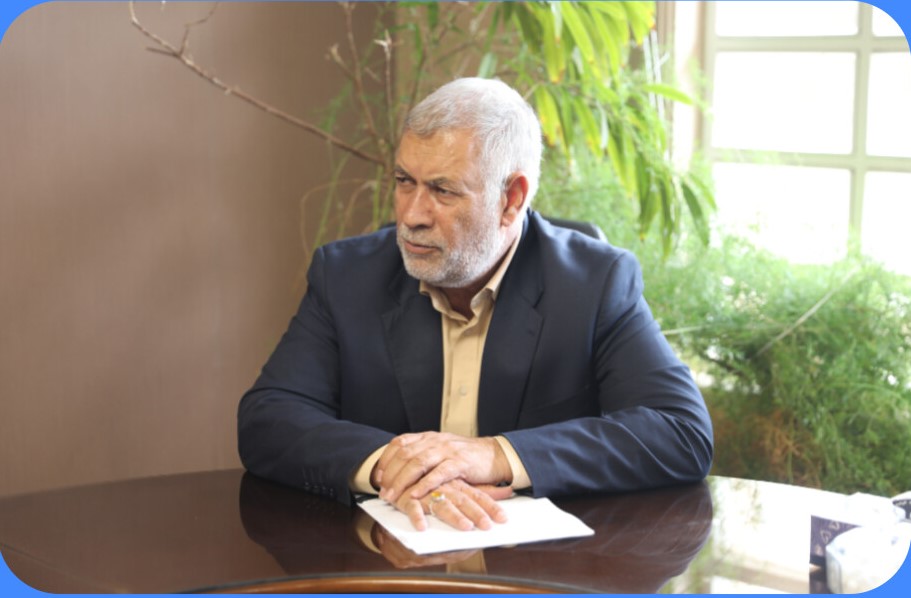 دیدار شهباز حسن پور نماینده مجلس با مدیر کل نوسازی مدارس کرمان