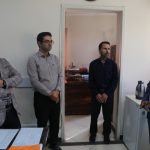 در اولین روز کاری سرپرست اداره کل نوسازی مدارس استان کرمان صورت گرفت/بازدید سید محمد واعظی نژاداز واحدهای اداری و عرض خدا قوت به همکاران