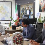جلسه مشترک مدیرکل نوسازی مدارس با مدیرکل راه و شهرسازی استان کرمان